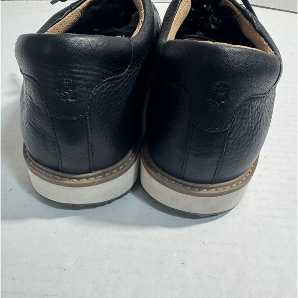 Hush‎ Puppies Bounce Plus Black Leather Lace-Up Shoes Men\'s Size 14 main image 7